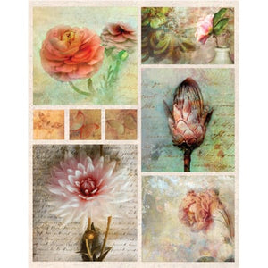 Sticker Sheet Penny Black Petals and Poetry
