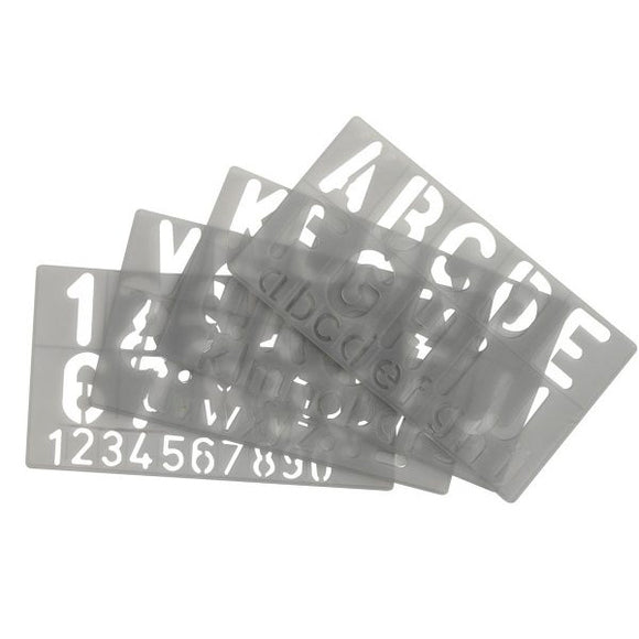 Stencil Celco 50mm Lettering