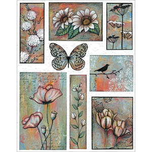 Sticker Sheet Penny Black Promise of Spring