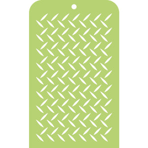 Template Kaisercraft Mini 3.5x5.5" Checker Plate