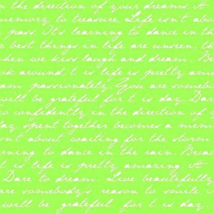 Template Kaisercraft 12x12" Script