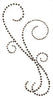 Pearl Flourish Kaisercraft Classic Chocolate PL513