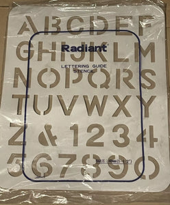 Stencil Radiant 40mm