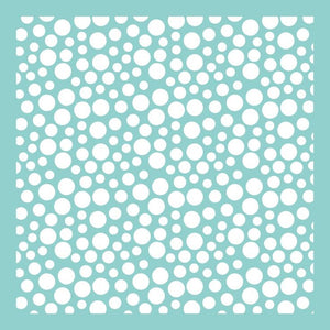 Template Kaisercraft 12x12" Bubbles