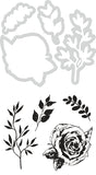 Die & Stamp Set Kaisercraft - Rose
