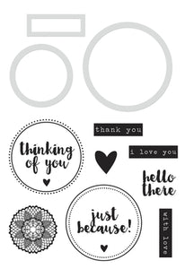 Die & Stamp Set Kaisercraft - Card Frames
