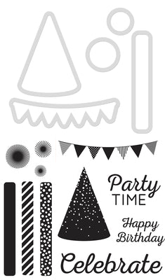 Die & Stamp Set Kaisercraft - Party Time