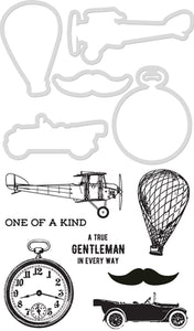 Die & Stamp Set Kaisercraft - Gentleman