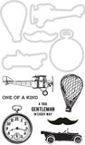 Die & Stamp Set Kaisercraft - Gentleman