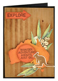 Die & Stamp Set Kaisercraft - Adventure