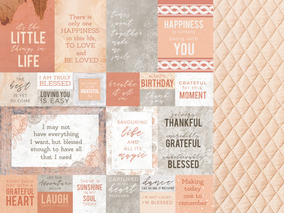 Paper Kaisercraft - Peachy Collection - Honey Dew