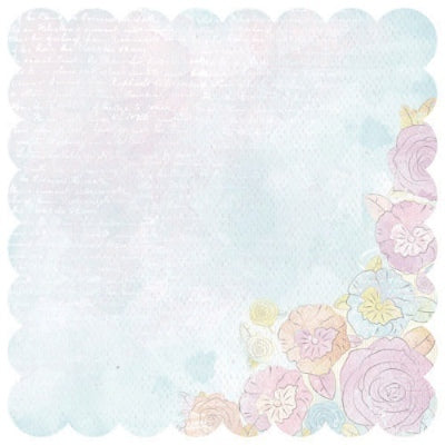 Paper Kaisercraft - Pink Gelato Collection - Specialty Die Cut - Papaya